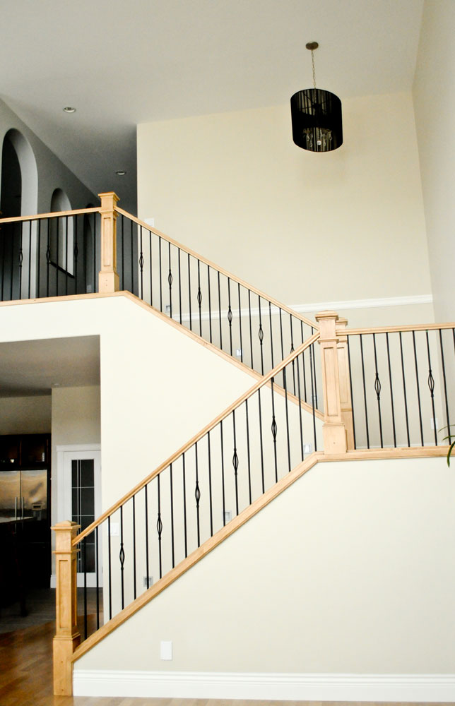 Dufferin Custom Home staircase.