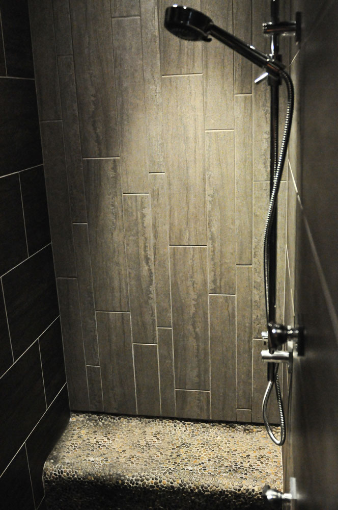 Dufferin Custom Home shower.